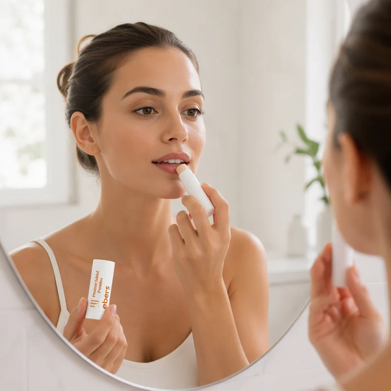 Baume à lèvres Ebers Propolis et cire d'abeille SPF 15