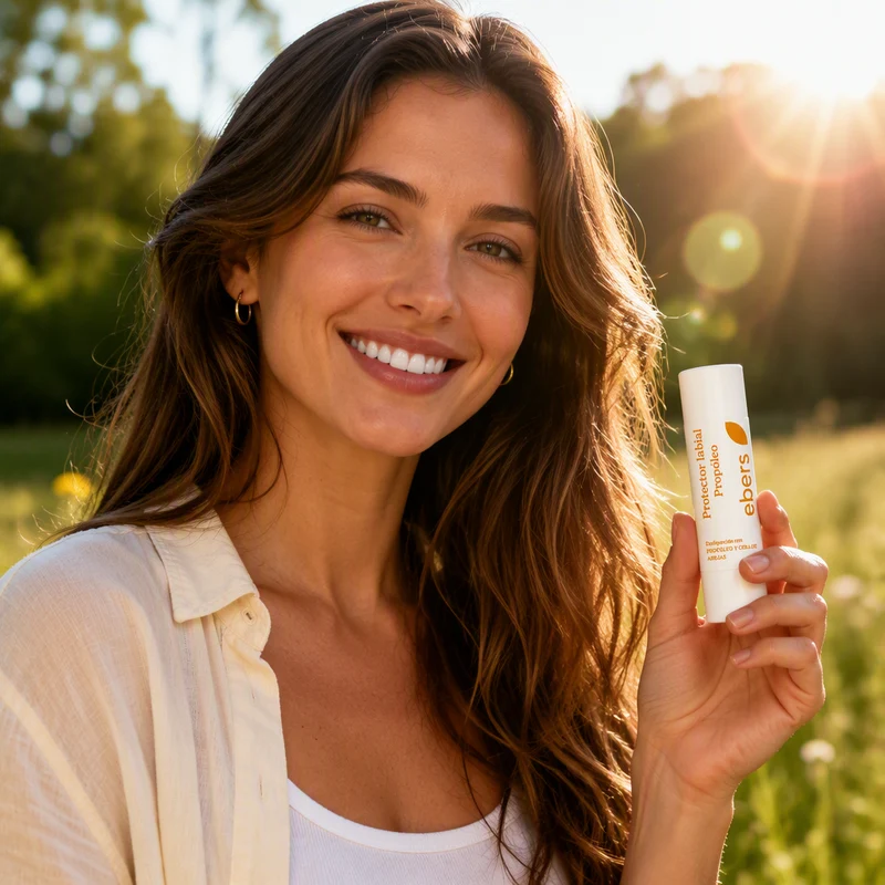 Baume à lèvres Ebers Propolis et cire d'abeille SPF 15
