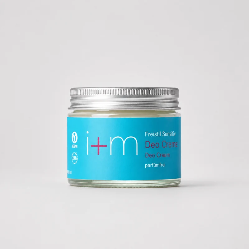 I + M Déodorant Crème Sensitive Peaux Sensibles Sans Parfum 30 ml