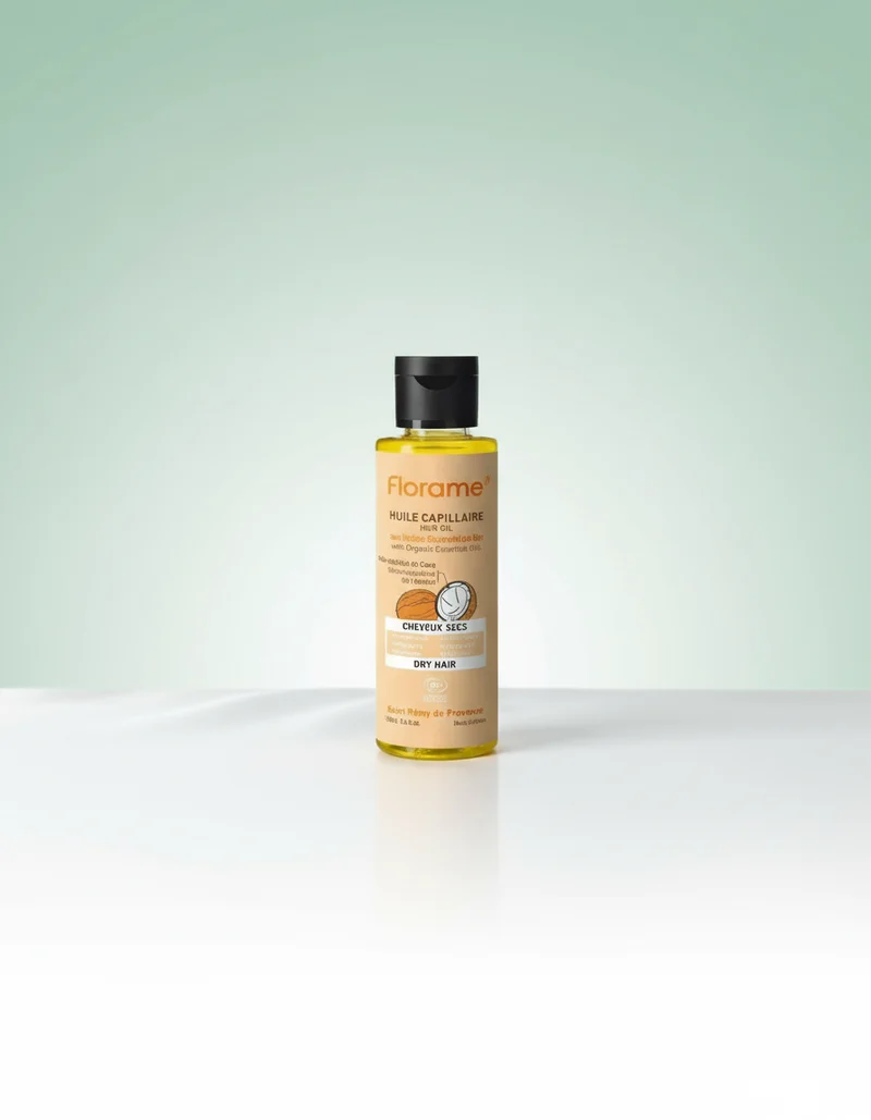 Huile capillaire Florame pour cheveux secs 100 ml
