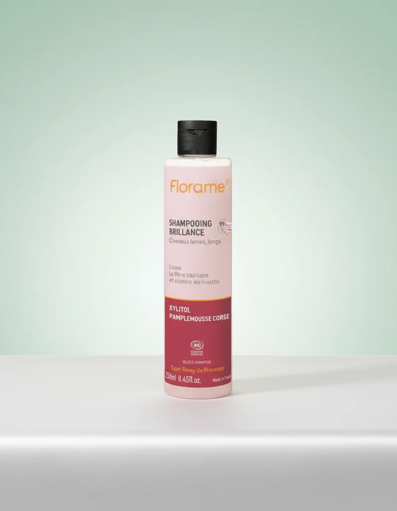 Shampoing brillance sans sulfate Florame 250 ml