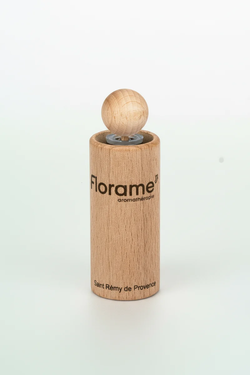 Base de diffuseur Florame et bâton en bois