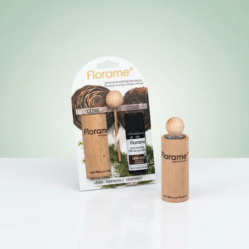 Diffuseur Florame Provençal + Huile Essentielle de Cèdre