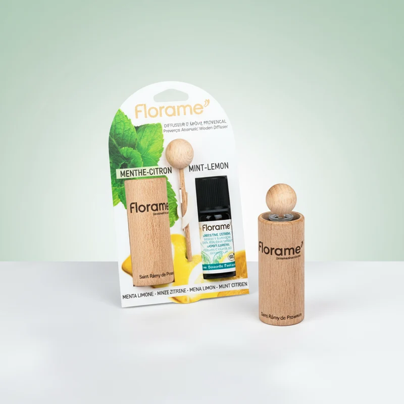 Diffuseur Provençal Florame + Huile Essentielle Menthe et Citron