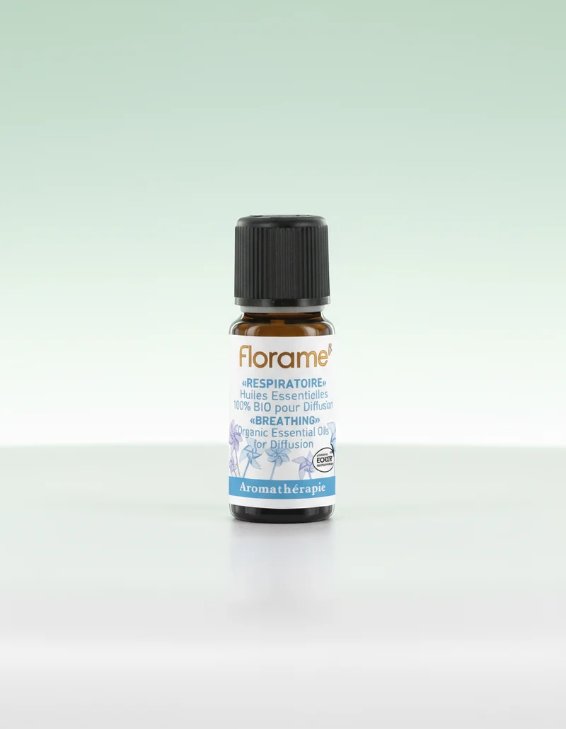 Florame BIO Composition d'Huiles Essentielles Respiratoires 10 ml