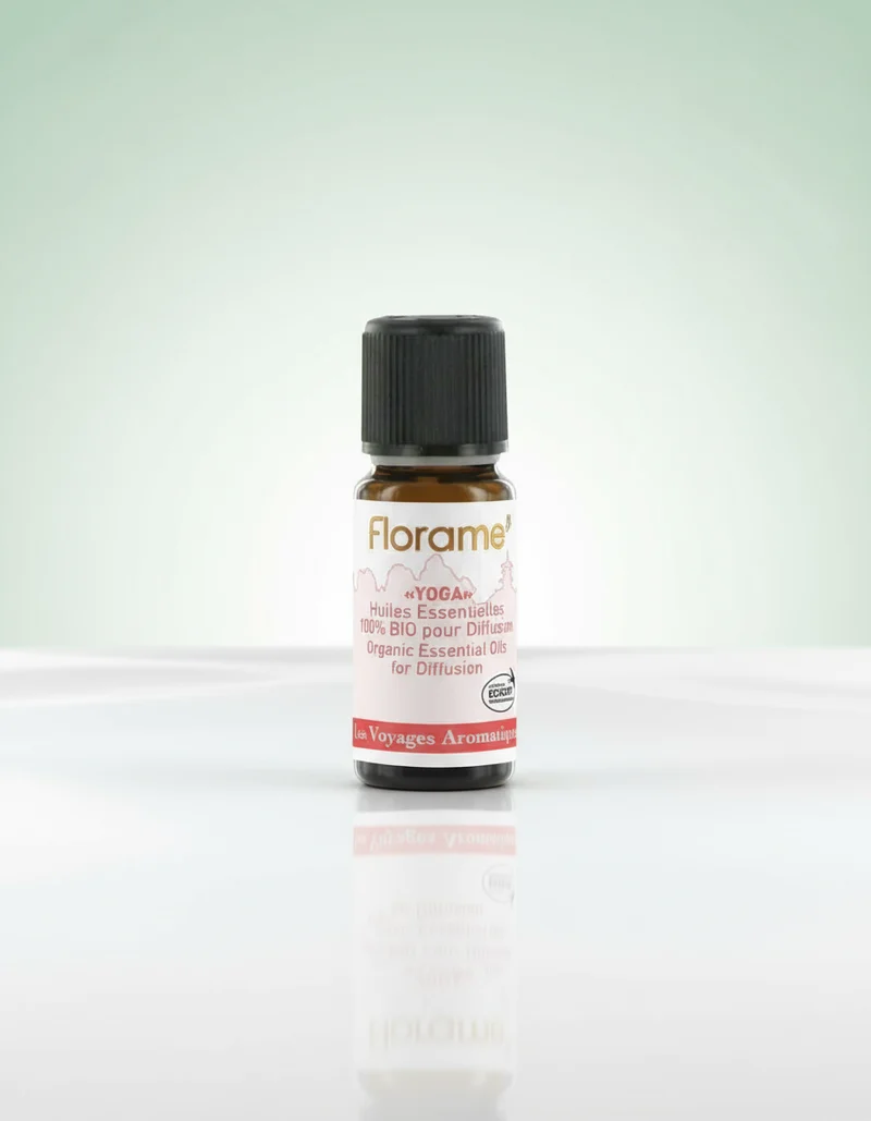 Florame BIO Composition d'Huiles Essentielles pour le Yoga et la Méditation 10 ml