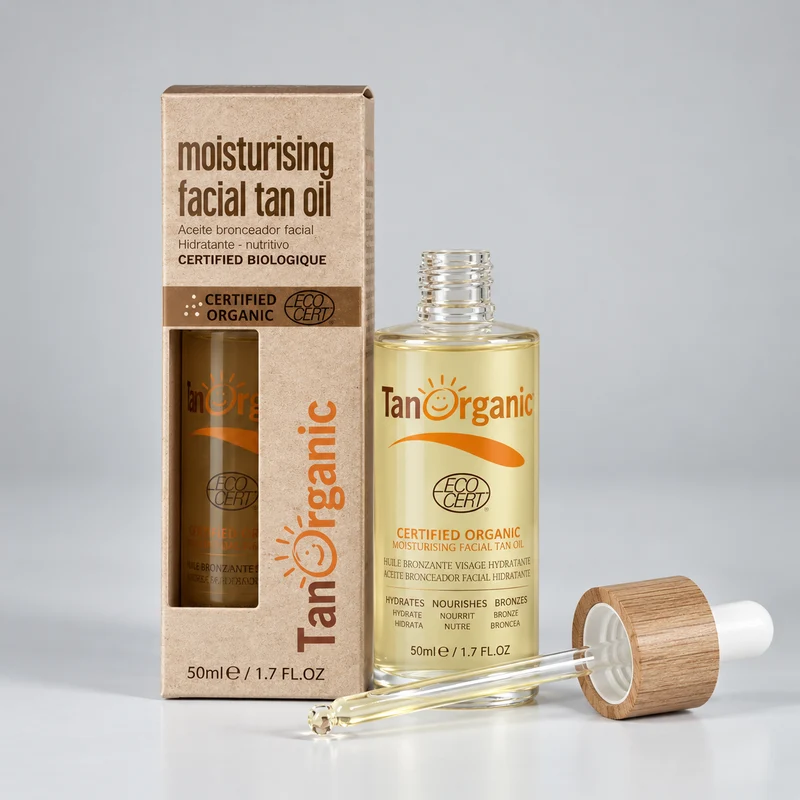 Huile Autobronzante Hydratante Visage Tanorganic 50 ml