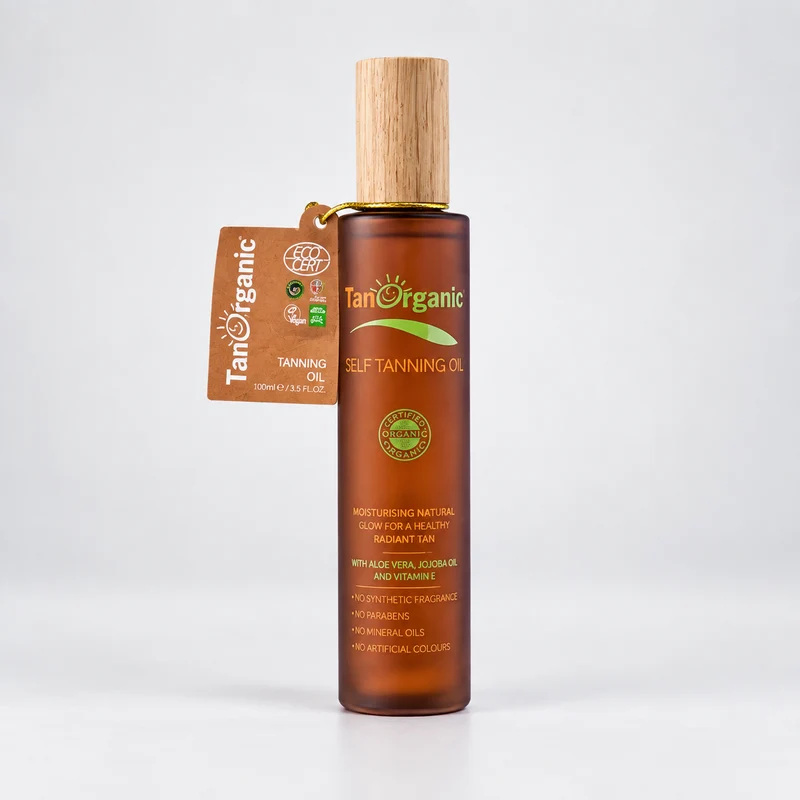 Huile Autobronzante Hydratante Transparente Tanorganic 100 ml