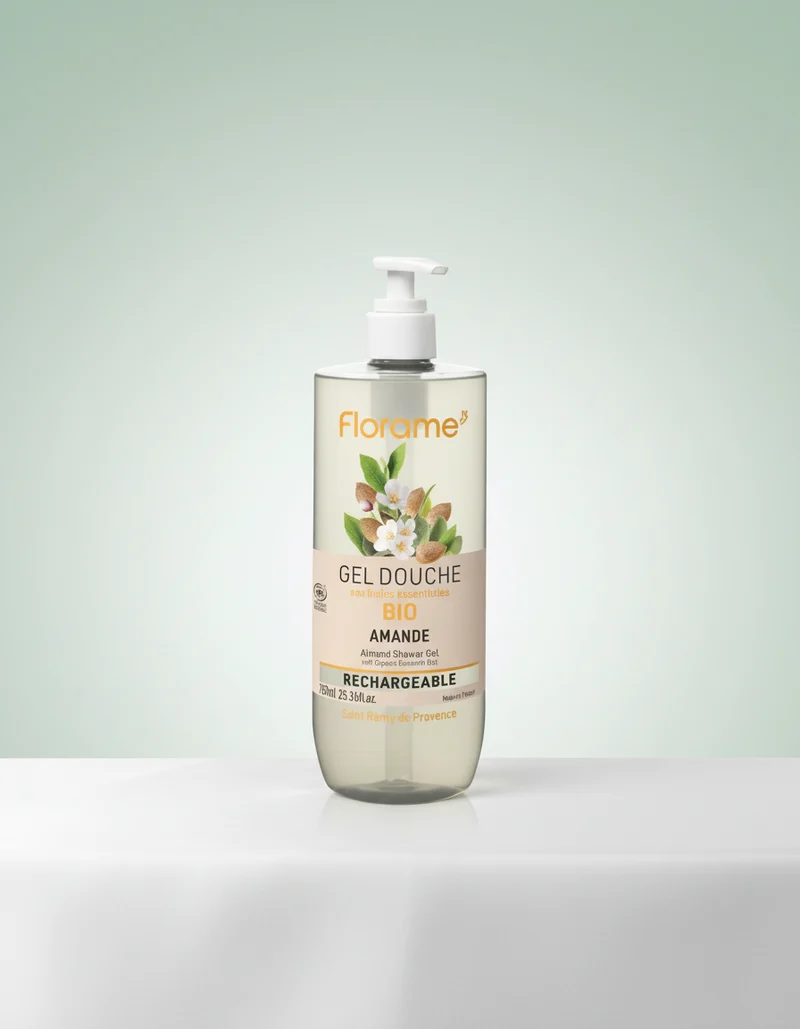 Gel douche Florame Amande 750 ml