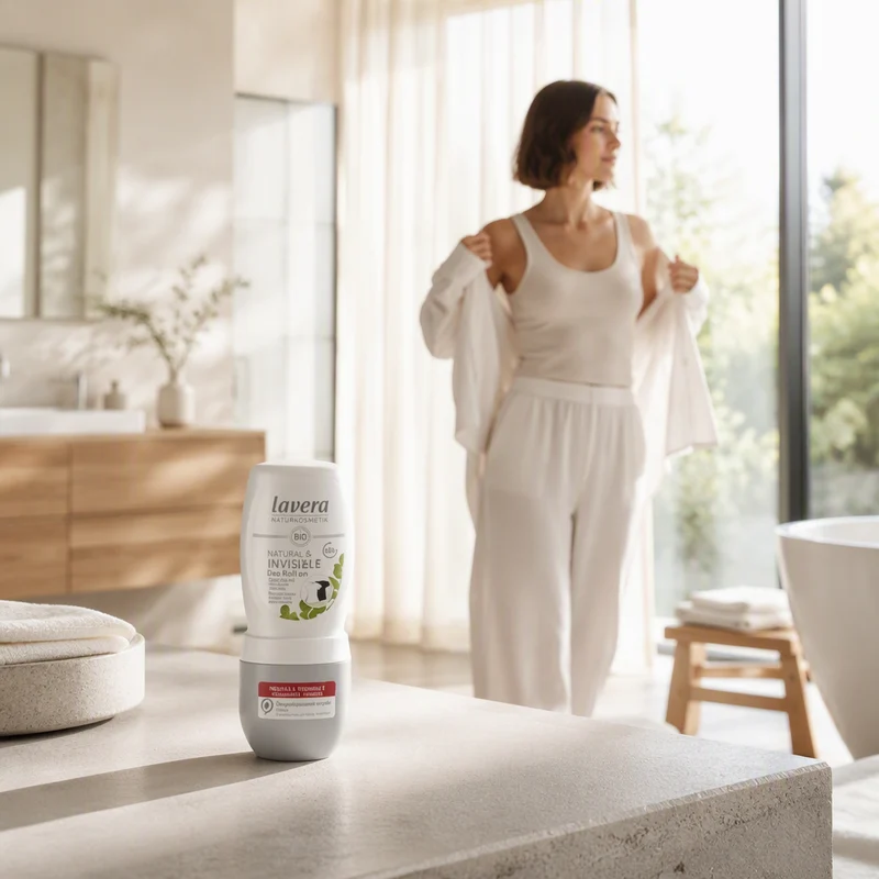 Lavera Déodorant Roll-on 48h Invisible & Naturel 50 ml