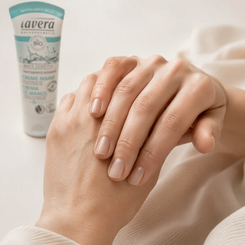 Crème pour les mains Lavera Basis Sensitiv 75ml