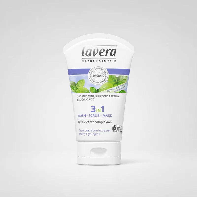 Lavera Gel nettoyant 3en1 menthe bio 125ml
