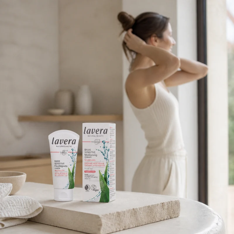 Lavera Crème de Jour Nourrissante Peau Sèche Basis Sensitiv 50 ml