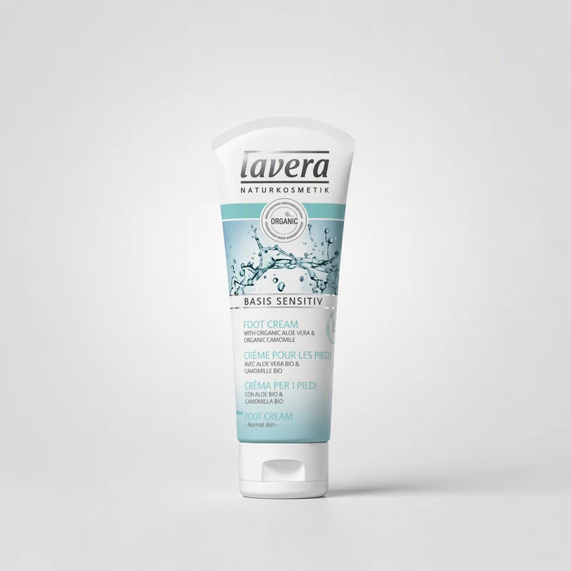 Crème Pieds Sensibles Basis de Lavera 75 ml