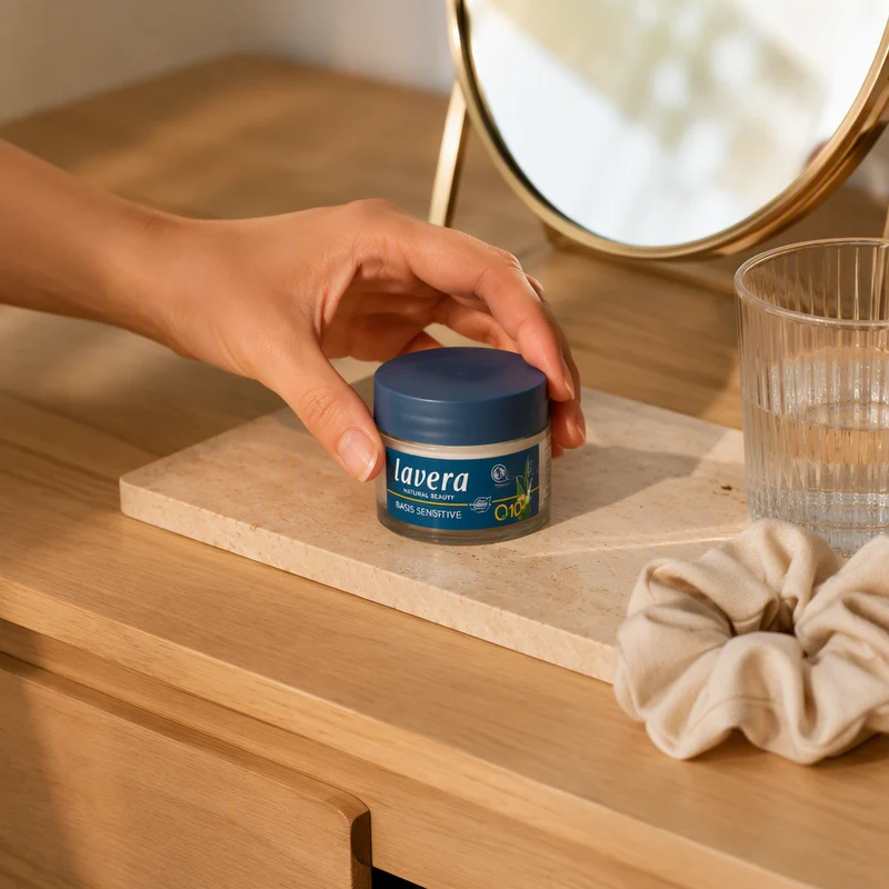 Lavera Crème de Nuit Q10 Basis Sensitiv 50 ml