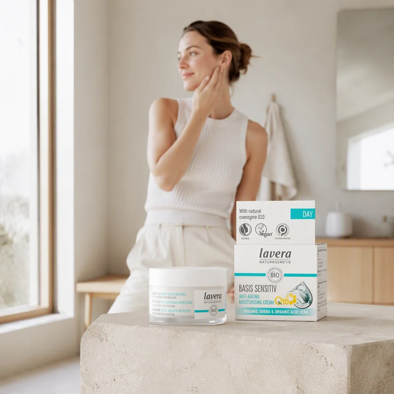 Lavera Crème de Jour Q10 Basis Sensitiv 50 ml