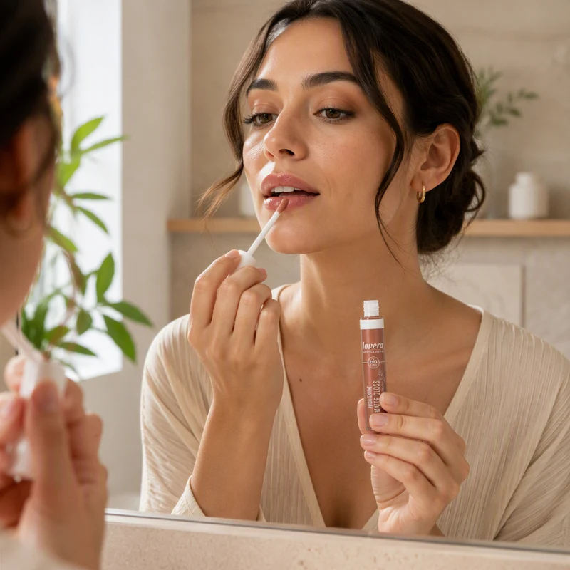 Lavera Intense Lip Gloss Water Gloss 01 Cacao