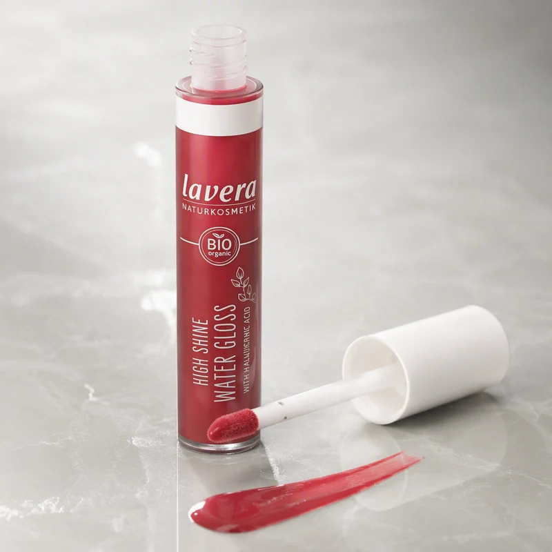 Gloss à lèvres Intense Water Gloss de Lavera 02 Hot Cherry