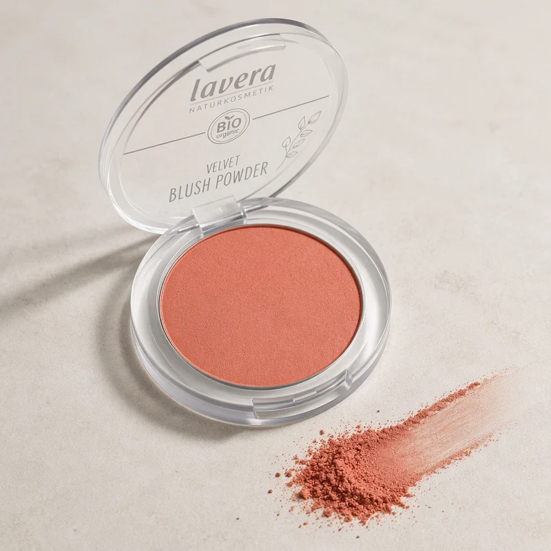 Blush Poudre Velours Lavera 01 Pêche Rose