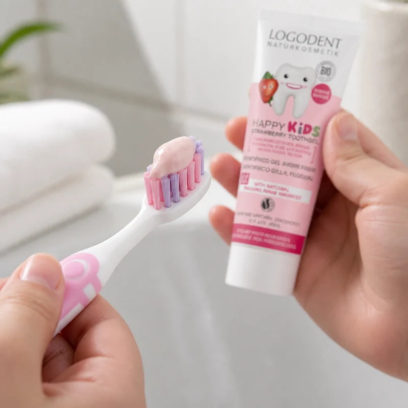 Logona Dentifrice Enfants Saveur Fraise (Sans Fluor) 50ml