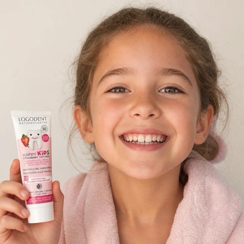 Logona Dentifrice Enfants Saveur Fraise (Sans Fluor) 50ml