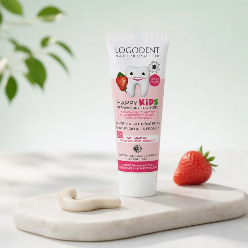 Logona Dentifrice Enfants Saveur Fraise (Sans Fluor) 50ml