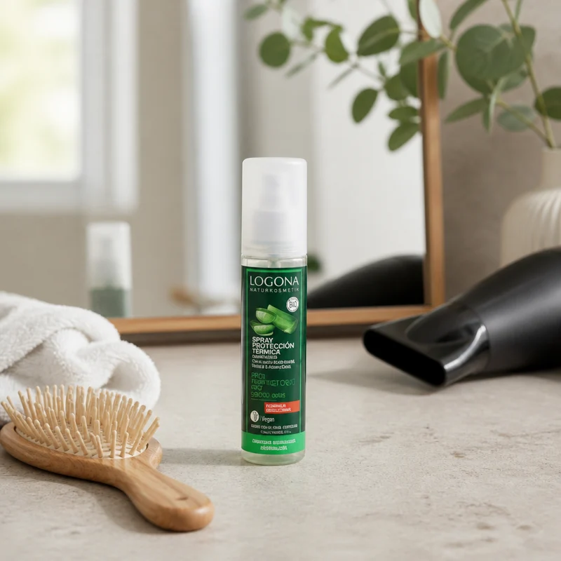 Spray de protection thermique à l'aloe vera Logona 150 ml