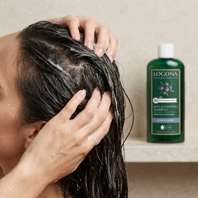 Logona Shampooing Anti-Pelliculaire au Genévrier 250ml