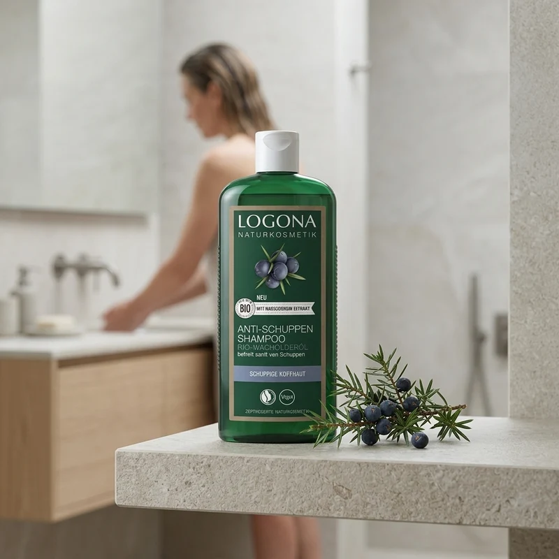 Logona Shampooing Anti-Pelliculaire au Genévrier 250ml