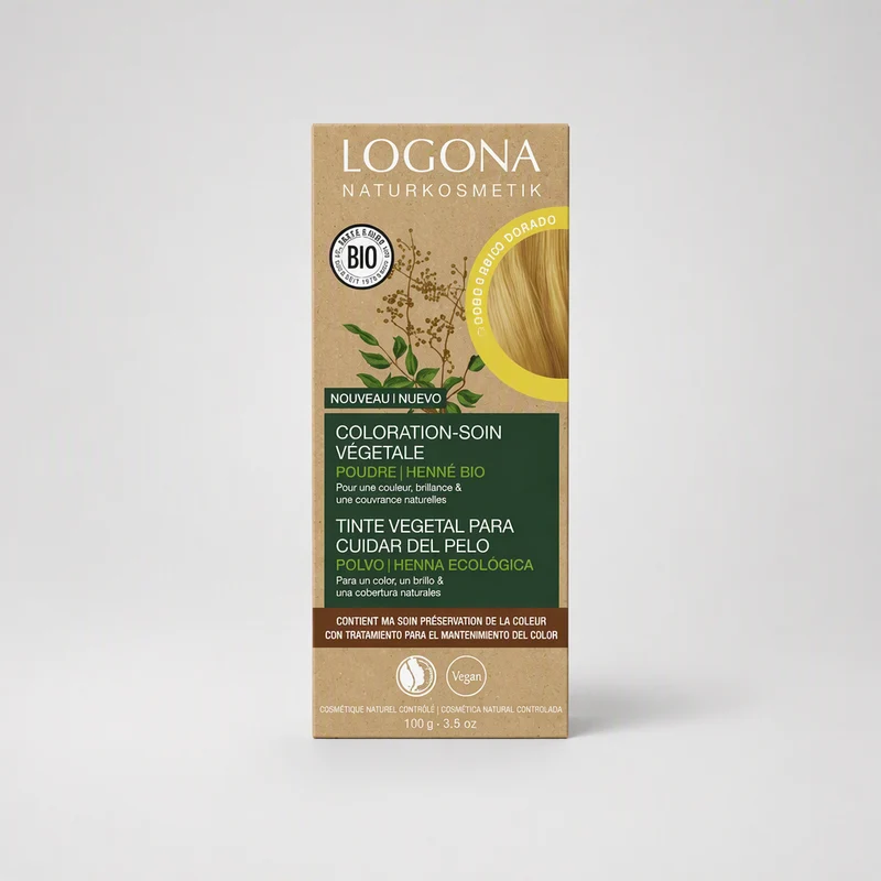 Logona Coloration Végétale Blond Doré 100gr
