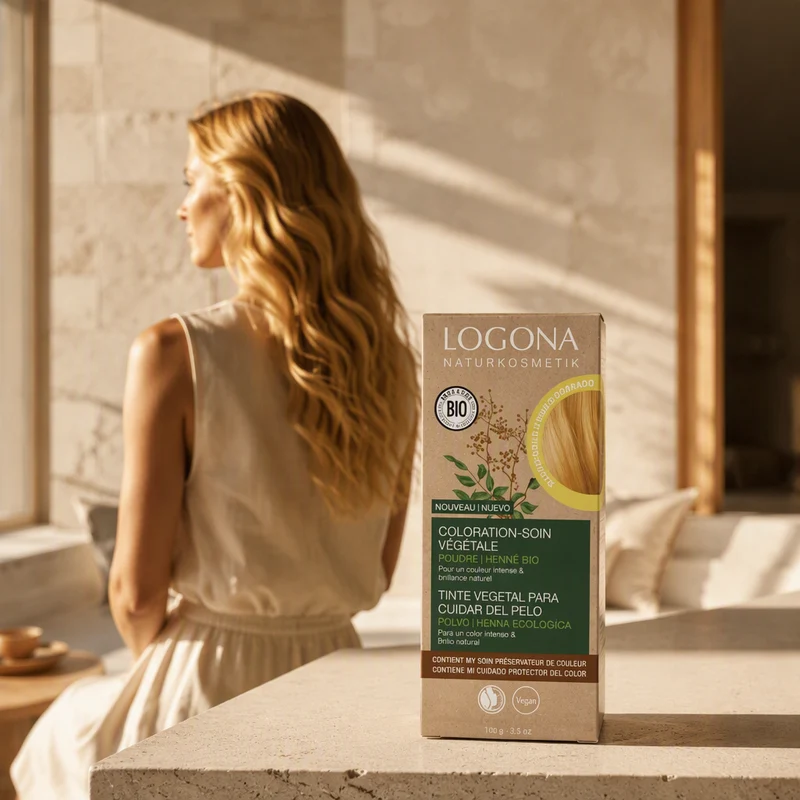 Logona Coloration Végétale Blond Doré 100gr