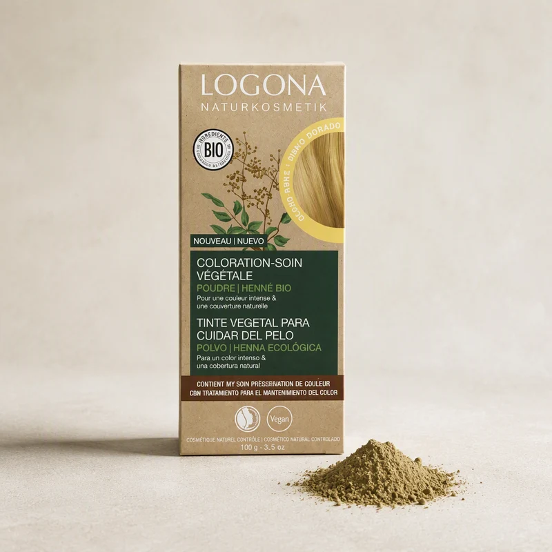 Logona Coloration Végétale Blond Doré 100gr