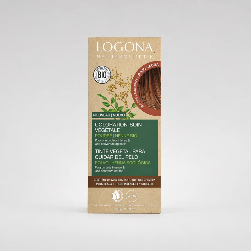 Logona Colorant Végétal Couleur Acajou 100gr