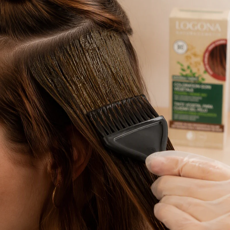 Logona Colorant Végétal Couleur Acajou 100gr