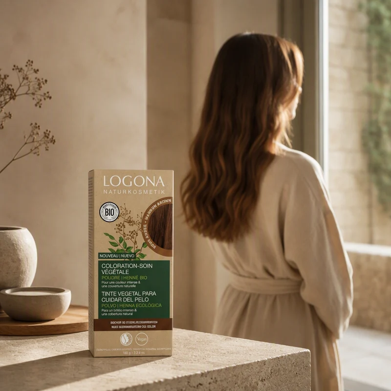Logona Colorant Végétal Couleur Noisette 100gr