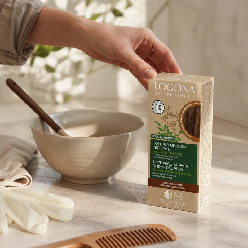 Logona Colorant Végétal Couleur Noisette 100gr