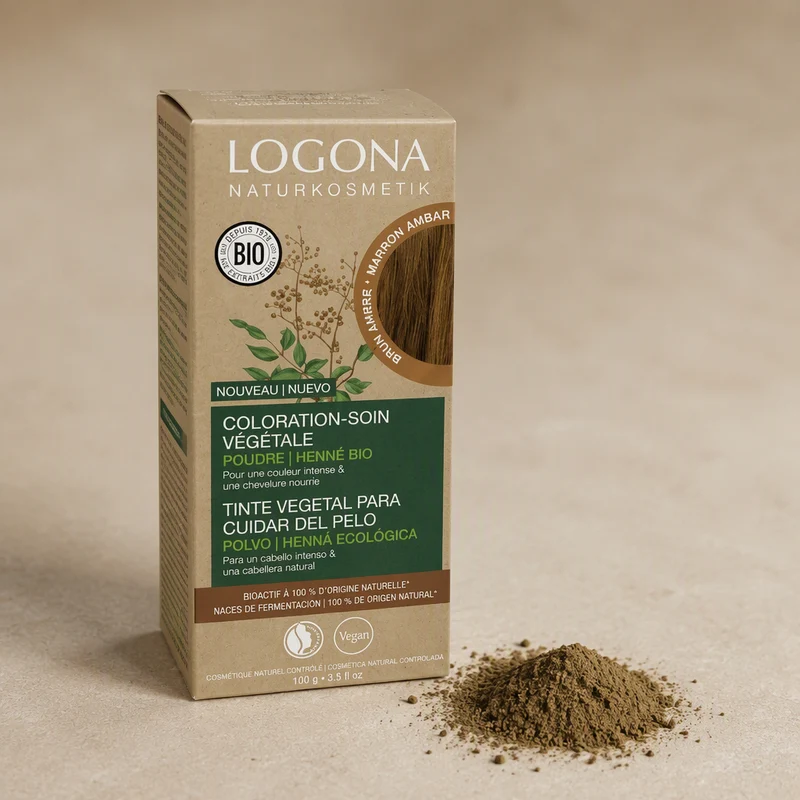 Logona Colorant Végétal Couleur Noisette 100gr