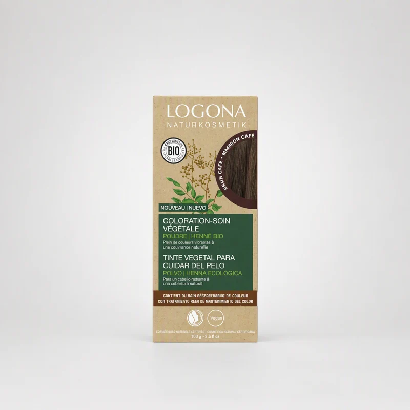 Logona Colorant Végétal Marron Café 100gr