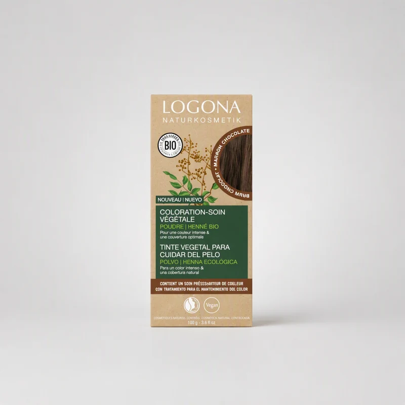 Logona Colorant Végétal Marron Chocolat 100gr