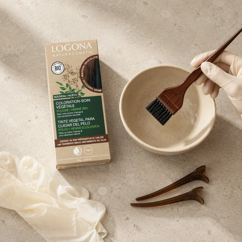 Logona Colorant Végétal Marron Chocolat 100gr