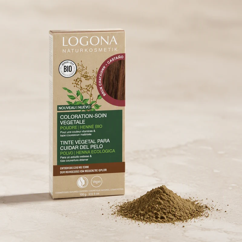 Logona Colorant Végétal Châtaigne 100gr