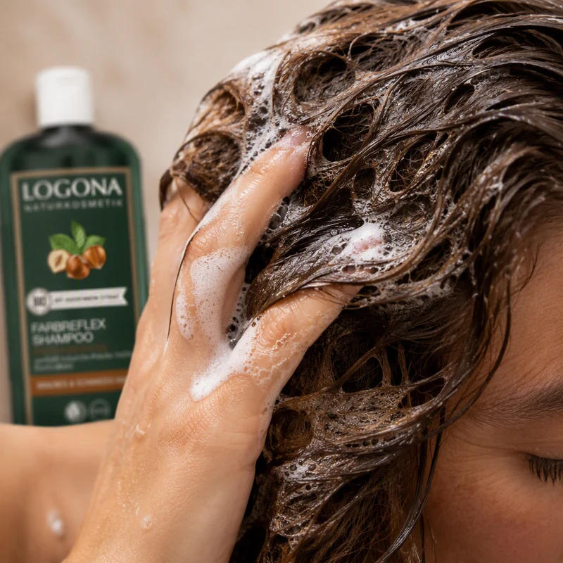 Logona Shampooing aux châtaignes aux noisettes 250ml