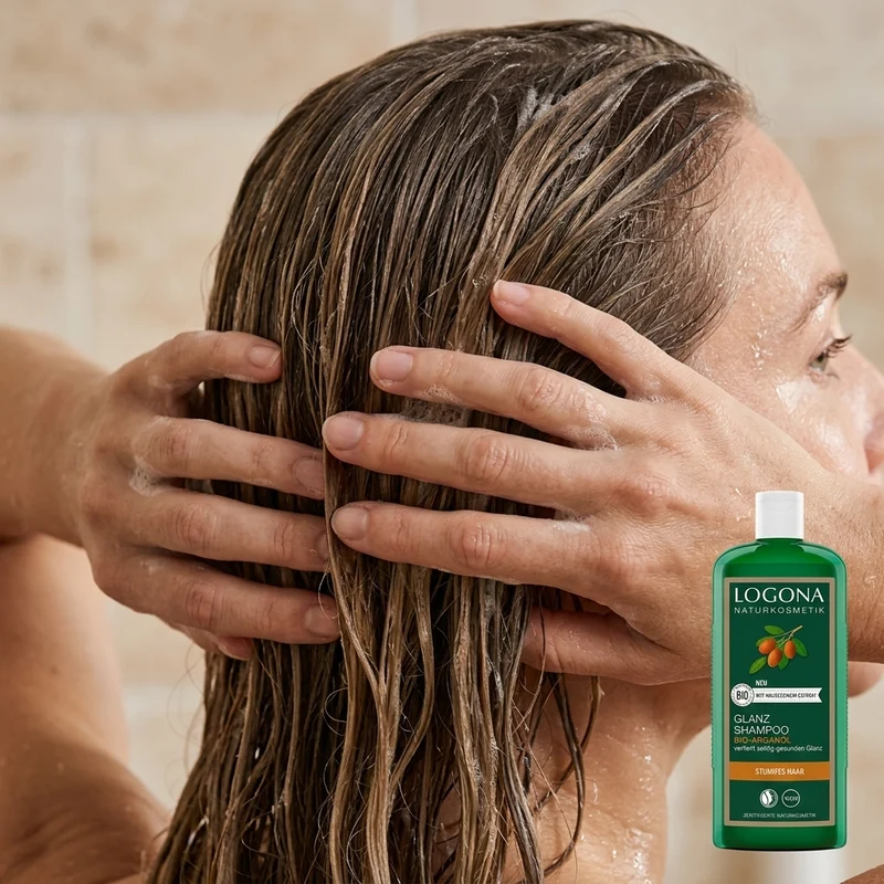 Logona Shine Shampoo avec Argan 250ml