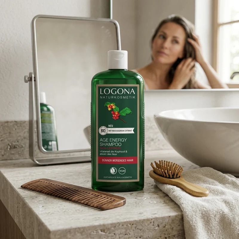 Logona Age Energy Shampooing à la Caféine 250ml