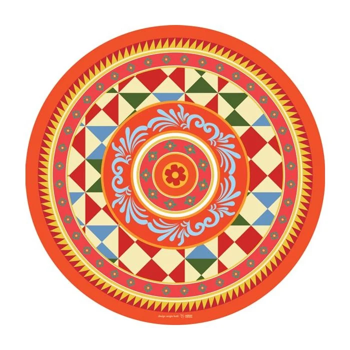 Tovaglietta Tonda Catania Plastica Lavabile D 35 cm