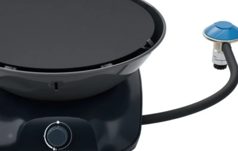 MINI BARBECUE A GAS GRILL CV STOVE 360 ANTRACITE