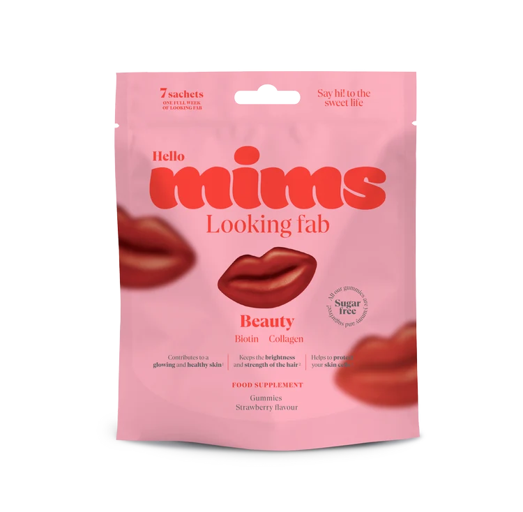 CARAMELLE INTEGRATORE PER PELLE, CAPELLI E UNGHIE MIMS BEAUTY SKIN HAI&NAILS PER ADULTI
