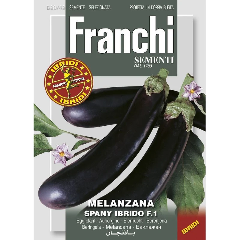 SEMI DI MELANZANA SPANY IBRIDO F.1