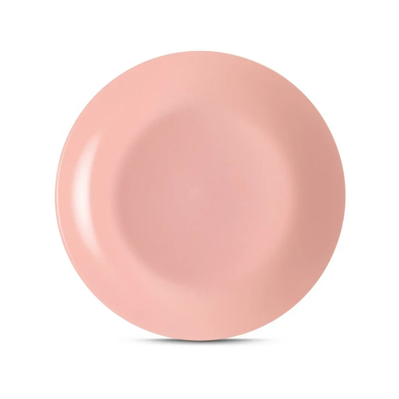 PIATTO PIANO D. 27 CM ROSA CAPRI KALEIDOS