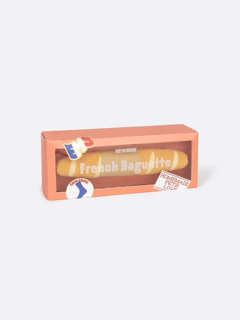 CALZE UNISEX CON BAGUETTE EAT MY SOCKS